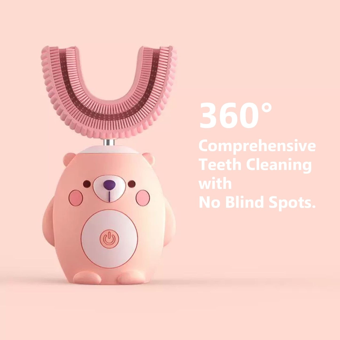 Electric Ultrasonic Silicon Toothbrush for Kids