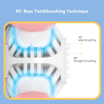Electric Ultrasonic Silicon Toothbrush for Kids