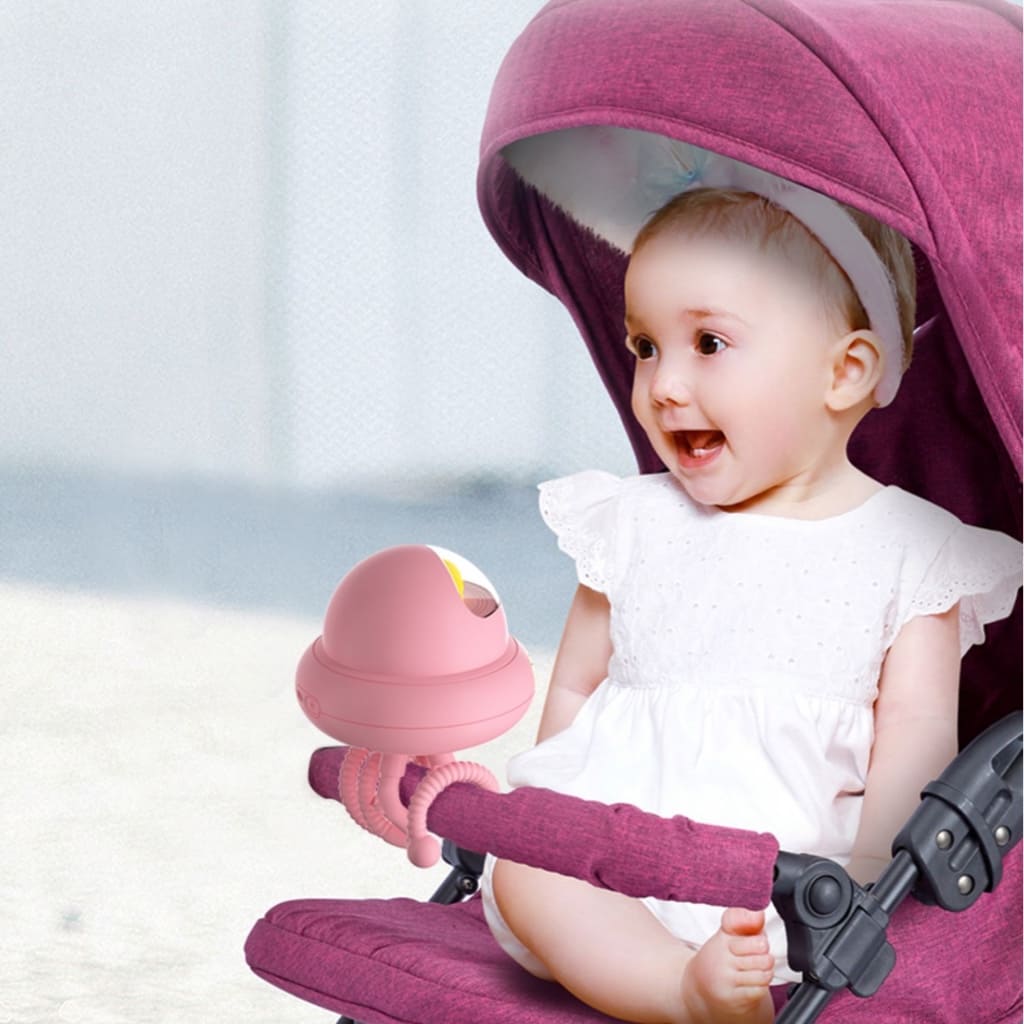 Type C Mini Rechargeable Clip Fan for Baby Stroller